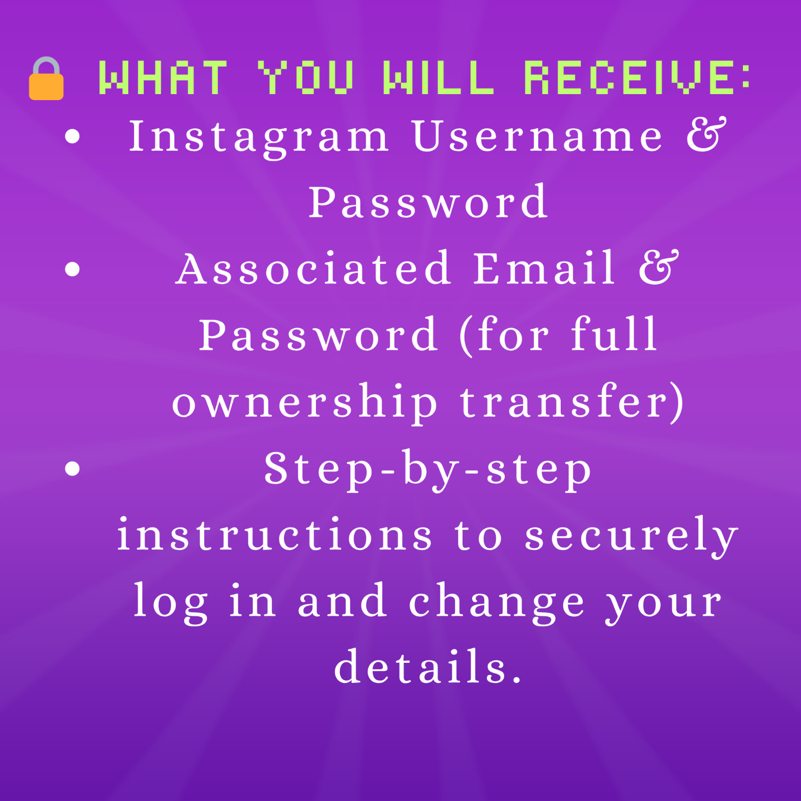 2013 year Old Instagram Page Business For Sale