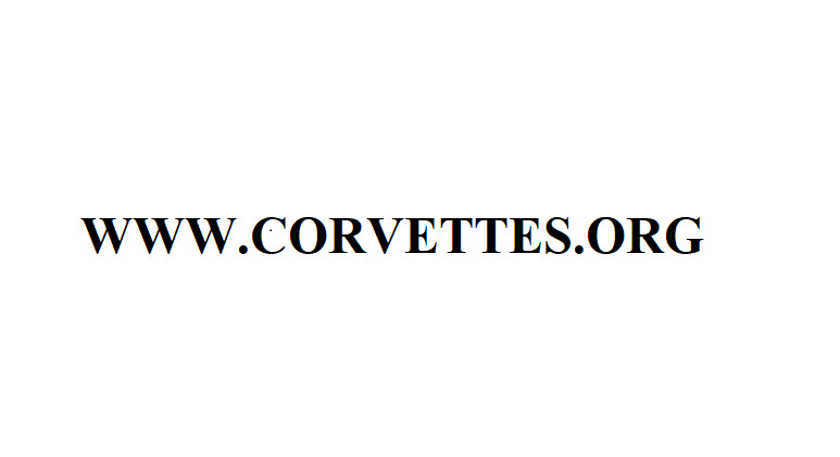 www.Corvettes.org url for sale – Start your $M+ business today!