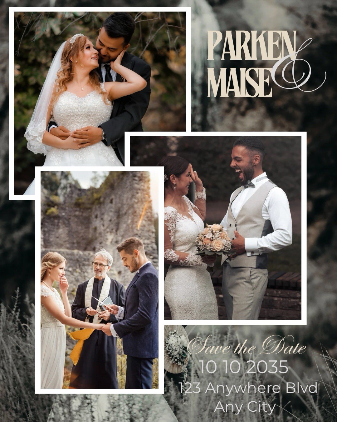 Save The Date” Invitation Template/printable Download/ “