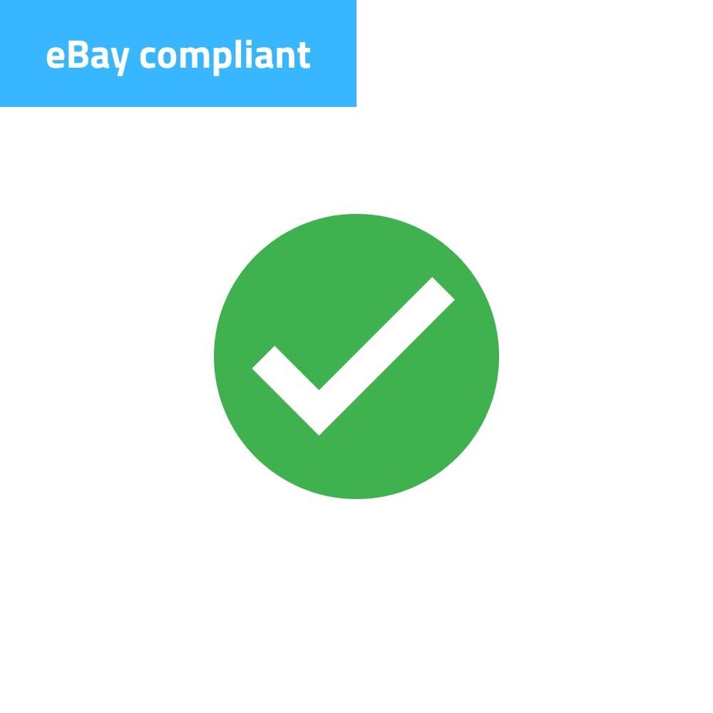 eBay Template RESPONSIVE minimalist – grey – Editor included – no html required