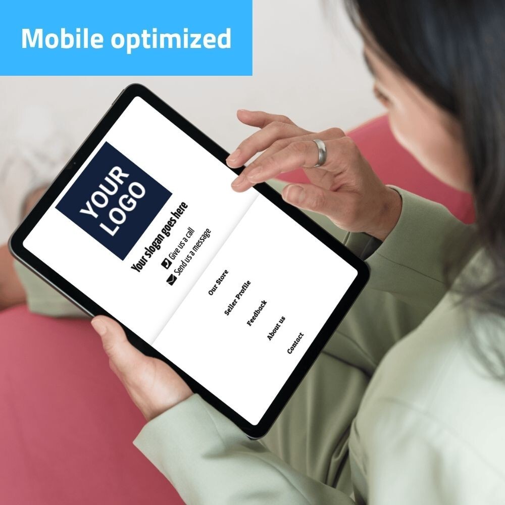 eBay Template – Responsive Simple – Mobile Optimized + Editor