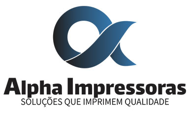 Alpha Impressoras - Logotipo